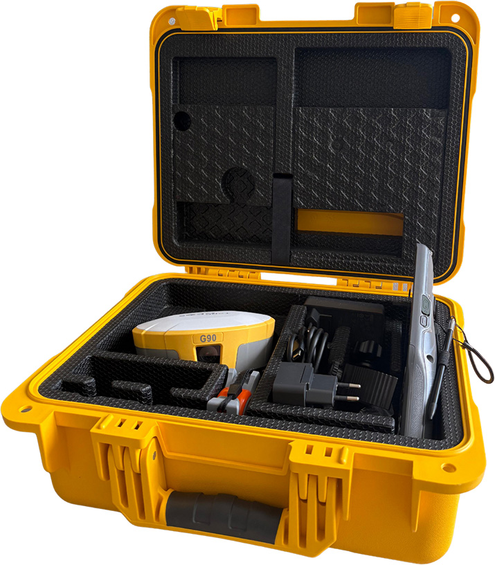 Case - G90 DUAL CAMERAS GNSS RECEIVER